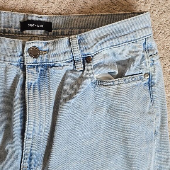 Saint +Sofia | Wide Leg Jeans - Picture 4 of 12